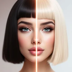Hair Color Try On